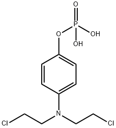 hydroxyaniline mustard phosphate Struktur