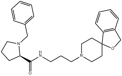 475150-69-7 (2R)-1-苄基-N-(3-螺[异苯并呋喃-1(3H),4'-哌啶]-1'-丙基)-2-吡咯烷甲酰胺