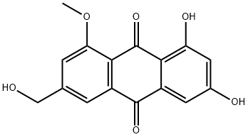 478-35-3 9,10-Anthracenedione, 1,3-dihydroxy-6-(hydroxymethyl)-8-methoxy-