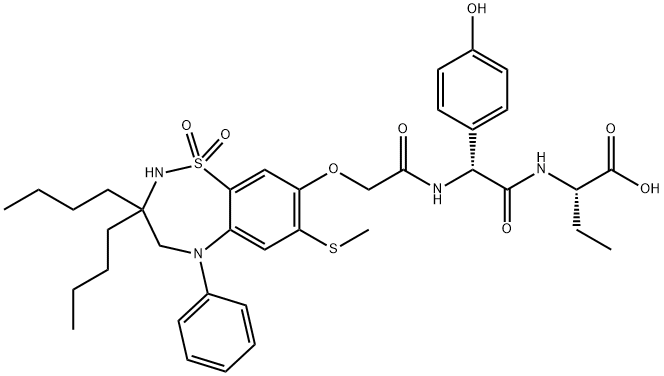 Odevixibat 结构式