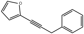2-(3-PHENYLPROP-1-YN-1-YL)FURAN,502-22-7,结构式