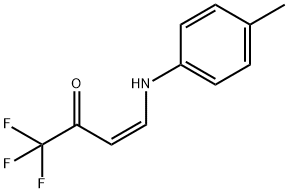 3-Buten-2-one, 1,1,1-trifluoro-4-[(4-methylphenyl)amino]-, (3Z)-