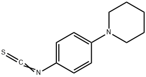 Piperidine, 1-(4-isothiocyanatophenyl)- Structure