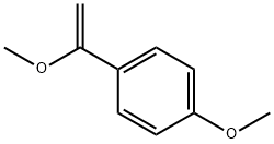 Benzene, 1-methoxy-4-(1-methoxyethenyl)- Structure