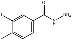 3-碘-4-甲基苯并酰肼 结构式