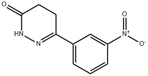 3(2H)-Pyridazinone, 4,5-dihydro-6-(3-nitrophenyl)-