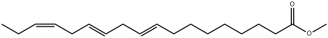 反-9,12-顺-15-十八碳三烯酸甲酯, 52717-35-8, 结构式