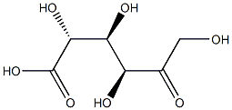 5-酮-D-葡糖酸, 5287-64-9, 结构式