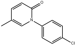 2(1H)-Pyridinone, 1-(4-chlorophenyl)-5-methyl- Structure