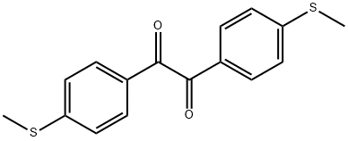 4,4''-Bis-(methylthio)-benzil,53458-17-6,结构式