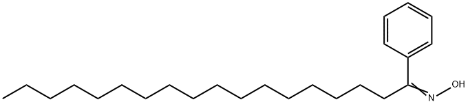 (NE)-N-(1-phenyloctadecylidene)hydroxylamine Structure