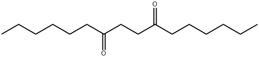 7,10-ヘキサデカンジオン 化学構造式
