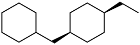 1α-(Cyclohexylmethyl)-4α-ethylcyclohexane,54934-95-1,结构式