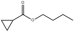 Cyclopropanecarboxylic acid butyl ester, 54947-39-6, 结构式