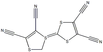 1,3-Dithiole-4,5-dicarbonitrile, (4,5-dicyano-1,3-dithiol-2-ylidene)- 结构式