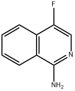 1-Isoquinolinamine, 4-fluoro- Structure