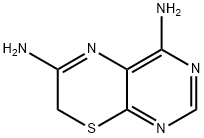 7H-Pyrimido[4,5-b][1,4]thiazine-4,6-diamine 结构式