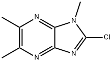 1H-Imidazo[4,5-b]pyrazine, 2-chloro-1,5,6-trimethyl- 结构式