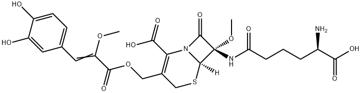 抗生素 C-2801X,56083-50-2,结构式