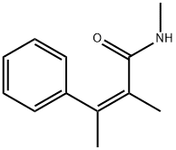 (Z)-N,α,β-Trimethylcinnamamide Structure