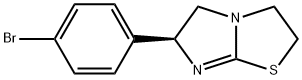 Imidazo[2,1-b]thiazole, 6-(4-bromophenyl)-2,3,5,6-tetrahydro-, (6S)- Structure