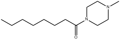 1-Octanone, 1-(4-methyl-1-piperazinyl)- 结构式