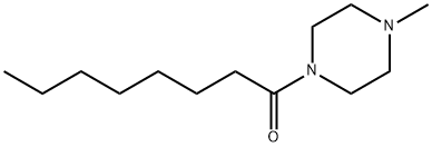 1-Octanone, 1-(4-methyl-1-piperazinyl)-,57150-48-8,结构式