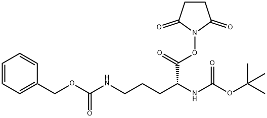 (2,5-dioxopyrrolidin-1-yl) (2R)-2-[(2-methylpropan-2-yl)oxycarbonylamino]-5-(phenylmethoxycarbonylamino)pentanoate|