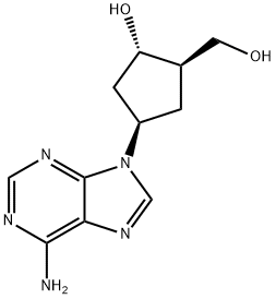 2'-deoxyaristeromycin,57345-51-4,结构式