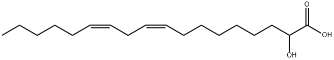 伪-HYDROXYLINOLEIC ACID 结构式