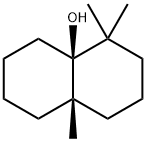 4a(2H)-Naphthaleon, octahydro-4,4,8a-trimethyl-, cis Struktur
