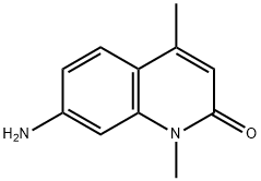 7-氨基-1,4-二甲基-2(1H)-喹啉酮, 58336-26-8, 结构式