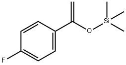 Benzene, 1-fluoro-4-[1-[(trimethylsilyl)oxy]ethenyl]- Structure