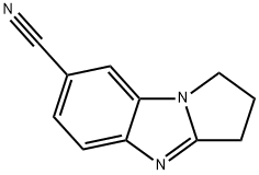 1H-Pyrrolo[1,2-a]benzimidazole-7-carbonitrile,2,3-dihydro-(7CI,9CI) Structure