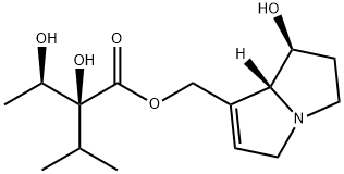 (7-hydroxy-5,6,7,8-tetrahydro-3H-pyrrolizin-1-yl)methyl 2-hydroxy-2-(1 -hydroxyethyl)-3-methyl-butanoate Structure