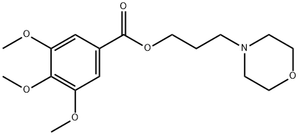 60439-46-5 3-Morpholinopropyl=3,4,5-trimethoxybenzoate