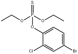 60731-55-7 O,O-二乙基-O-(2-氯-4-溴苯基)硫代磷酸酯