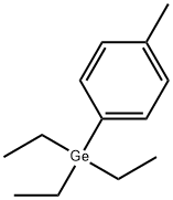 Germane, triethyl(4-methylphenyl)- Structure