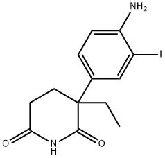 3-iodo-4-aminoglutethimide Structure