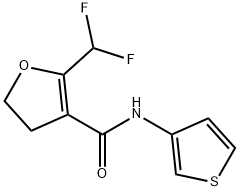 3-Furancarboxamide,2-(difluoromethyl)-4,5-dihydro-N-3-thienyl-(9CI)|