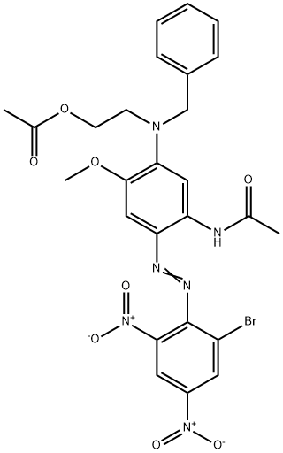 Disperse blue 130 Structure