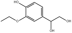 3-ethoxy-4-hydroxyphenylglycol Structure