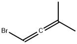 1,2-Butadiene, 1-bromo-3-methyl- Structure
