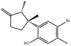 (+)-Allolaurinterol 结构式