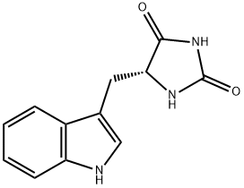 2,4-Imidazolidinedione, 5-(1H-indol-3-ylmethyl)-, (5R)-|2,4-Imidazolidinedione, 5-(1H-indol-3-ylmethyl)-, (5R)-