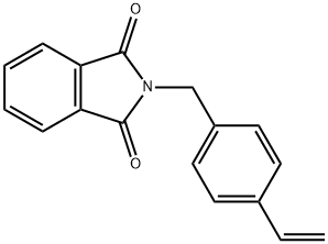 N-(4-ビニルベンジル)フタルイミド 化学構造式
