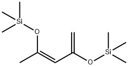 3,7-Dioxa-2,8-disilanon-4-ene, 2,2,4,8,8-pentamethyl-6-methylene-, (4Z)- Struktur