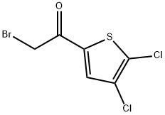 2-溴-1-(4,5-二氯噻吩-2-基)乙烷-1-酮 结构式