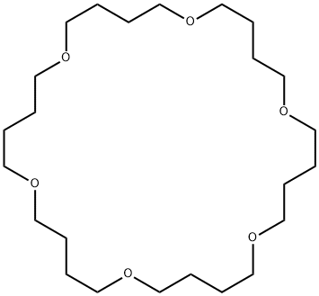 1,6,11,16,21,26-Hexaoxacyclotriacontane Structure