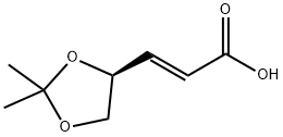 (S)-4,5-ISOPROPYLIDENE-2-PENTANOIC ACID Struktur